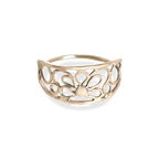 18K Gold Filigree Bloom Ring