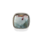 Silver Jasper Ring
