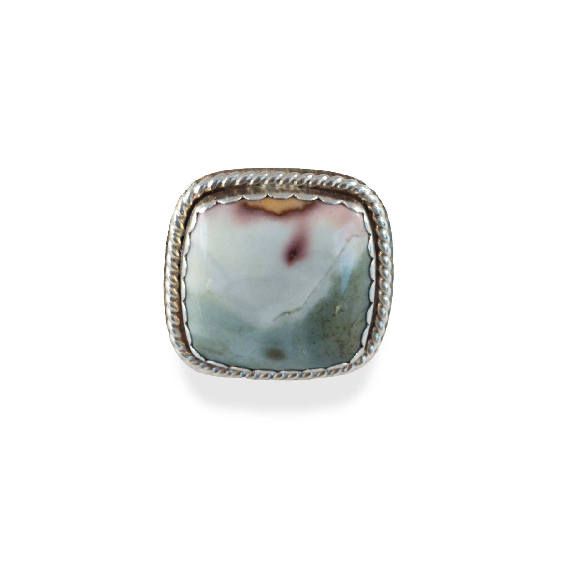 Silver Jasper Ring