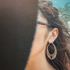 Filagree Large Hoops