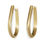 Large Oval Hoops