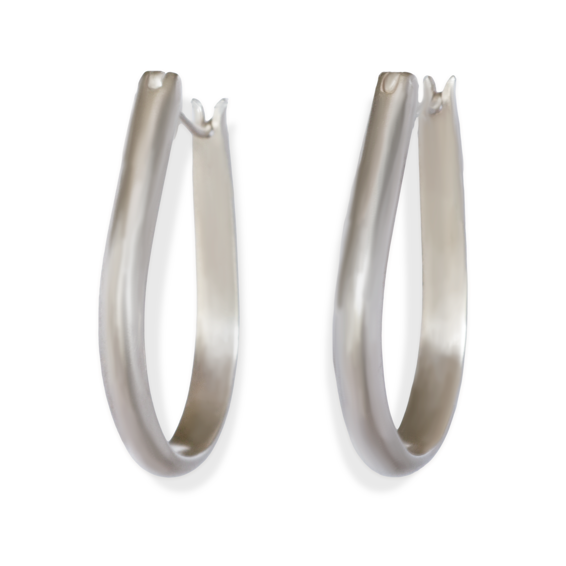 Large Oval Hoops