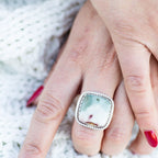 Silver Jasper Ring