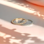 Gold Diamond Eternity Wedding Band