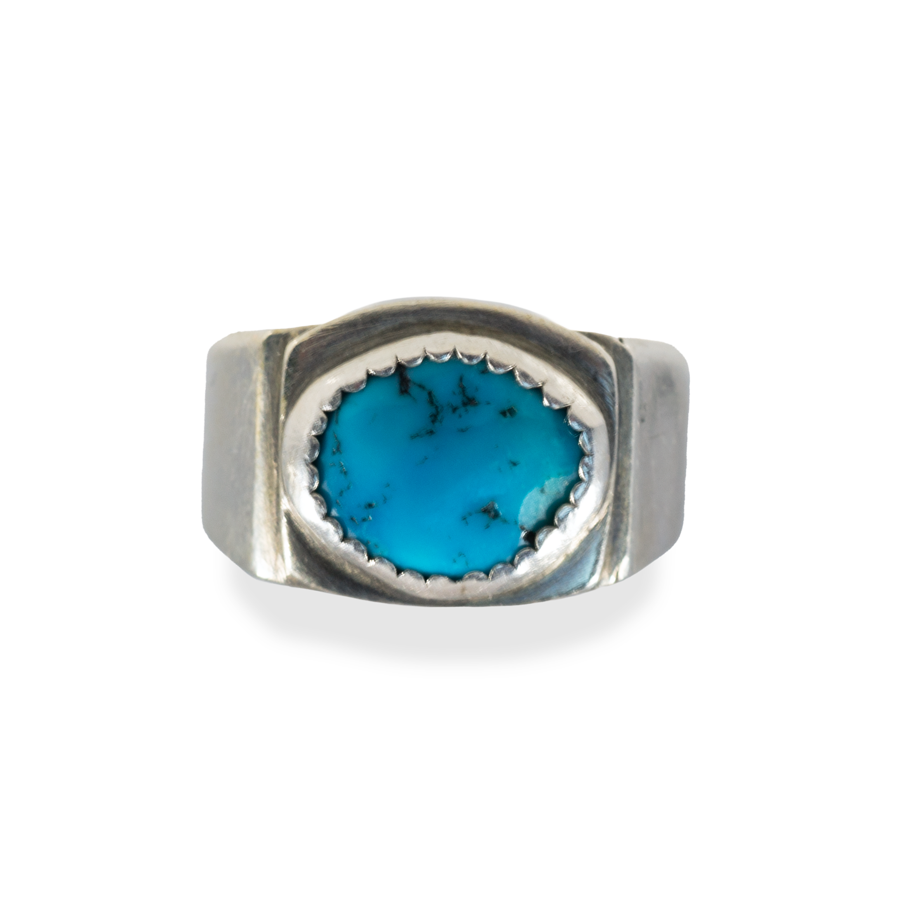 Silver Sleeping Beauty Turquoise Ring